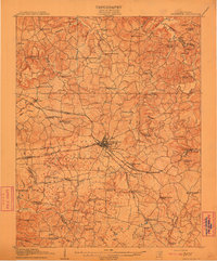 Princeton 1910 topographic map thumbnail