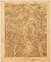 Leitchfield 1925 topographic map thumbnail