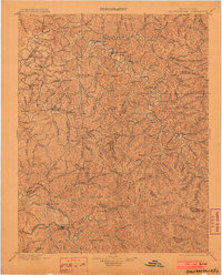 Salyersville 1899 topographic map thumbnail