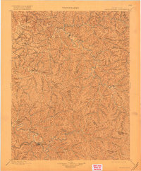 Salyersville 1899 topographic map thumbnail