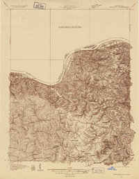 Springdale 1929 topographic map thumbnail