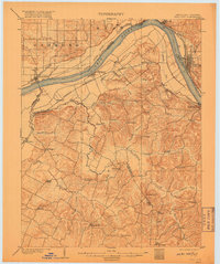 Tell City 1903 topographic map thumbnail
