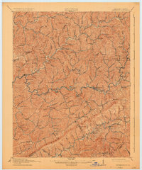 Whitesburg 1915 topographic map thumbnail