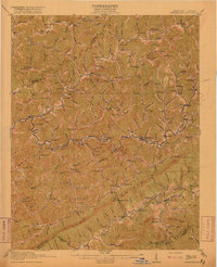 Whitesburg 1915 topographic map thumbnail