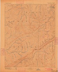 Whitesburg 1892 topographic map thumbnail