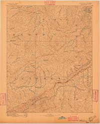Whitesburg 1892 topographic map thumbnail