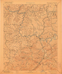 Williamsburg 1894 topographic map thumbnail