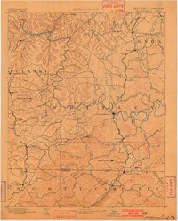 Williamsburg 1894 topographic map preview