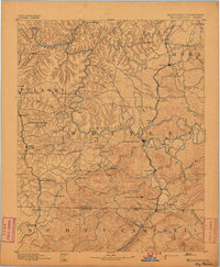 Williamsburg 1894 topographic map preview