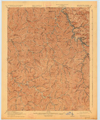 Williamson 1918 topographic map preview