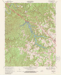 Bernstadt 1969 topographic map thumbnail