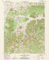 Bighill 1952 topographic map thumbnail
