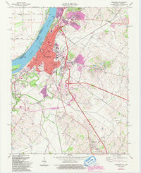 Henderson 1971 topographic map thumbnail