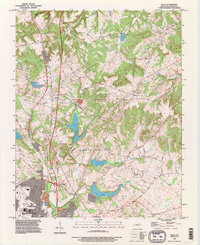Kelly 1993 topographic map thumbnail