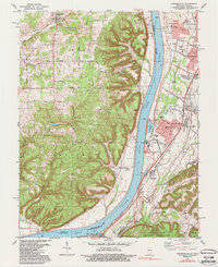 Kosmosdale 1981 topographic map thumbnail