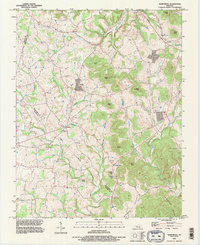 Maretburg 1993 topographic map thumbnail