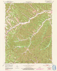 Stricklett 1951 topographic map thumbnail