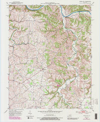 Union City 1952 topographic map thumbnail