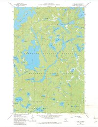 Alice Lake 1960 topographic map thumbnail