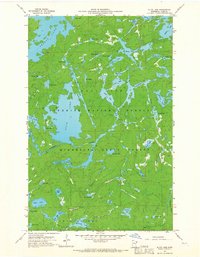Alice Lake 1960 topographic map thumbnail