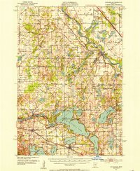 Annandale 1951 topographic map thumbnail