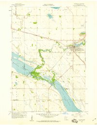 Appleton 1958 topographic map thumbnail