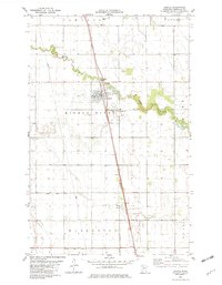 Argyle 1982 topographic map thumbnail