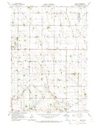 Asbury 1965 topographic map thumbnail