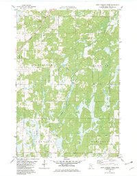 Askov Lookout Tower 1981 topographic map thumbnail