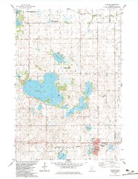 Atwater 1983 topographic map thumbnail