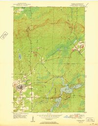 Aurora 1950 topographic map preview