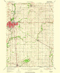 Austin 1954 topographic map preview