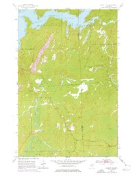 Babbitt NE 1952 topographic map thumbnail