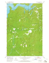 Babbitt NE 1952 topographic map thumbnail