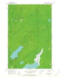 Babbitt SE 1952 topographic map thumbnail