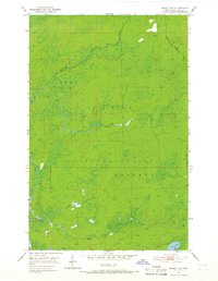 Babbitt SW 1951 topographic map thumbnail