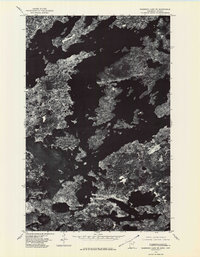 Basswood Lake SE topographic map thumbnail