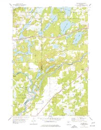 Baxter 1954 topographic map preview