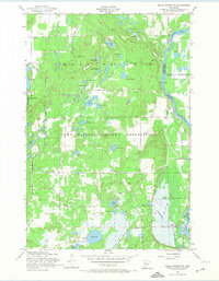 Belle Prairie NW 1956 topographic map preview