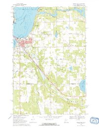 Bemidji East 1968 topographic map thumbnail