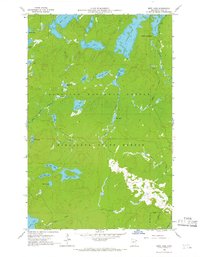 Beth Lake 1960 topographic map thumbnail