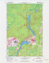 Biwabik 1950 topographic map preview