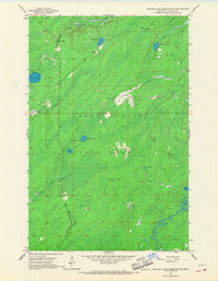 Boulder Lake Reservoir NE 1957 topographic map thumbnail