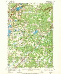 Bruno 1962 topographic map thumbnail