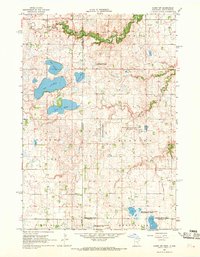 Canby NW 1967 topographic map thumbnail