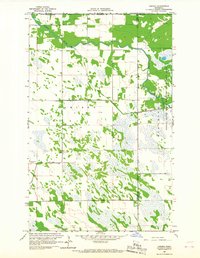 Caribou 1966 topographic map thumbnail
