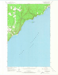 Castle Danger 1957 topographic map thumbnail
