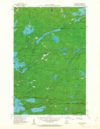 Chad Lake 1956 topographic map thumbnail