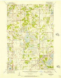 Circle Pines 1955 topographic map thumbnail