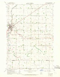Clara City 1965 topographic map thumbnail